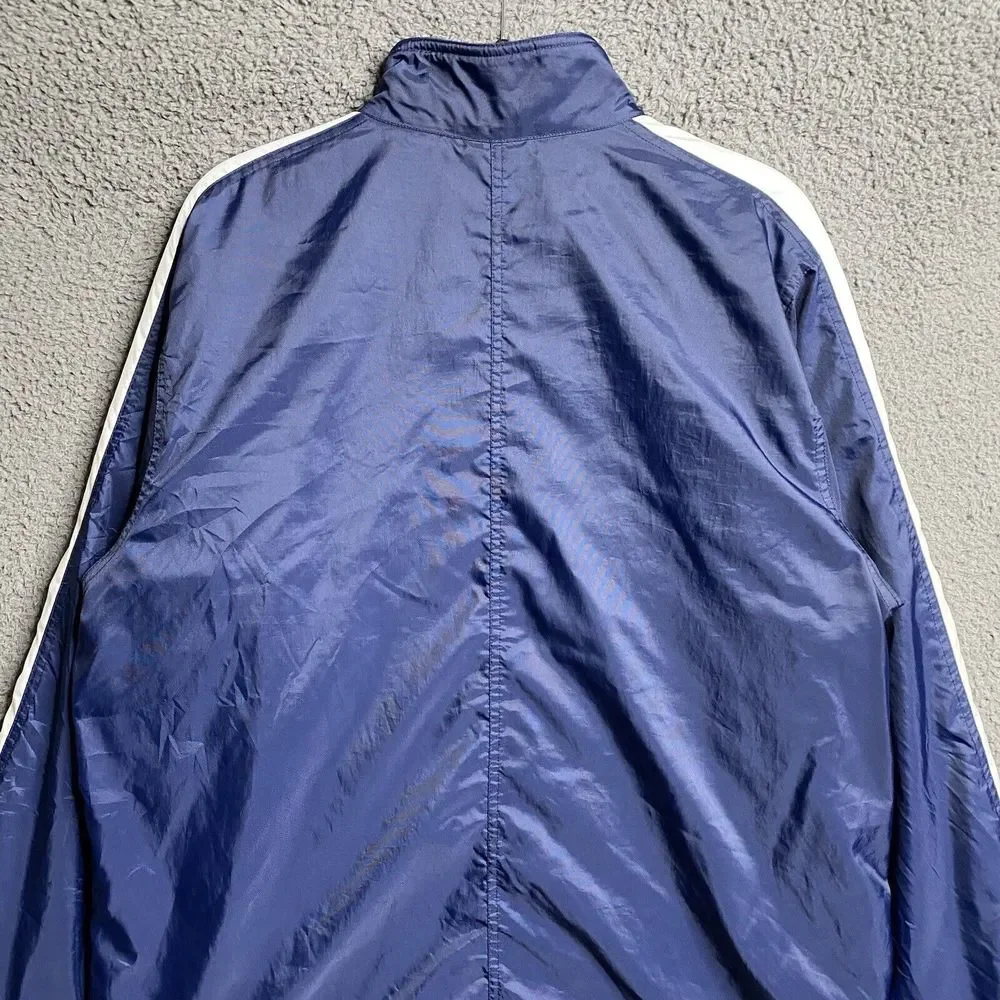 Vintage Y2K NIKE Fleece Lined Full Zip Jacket Mens Medium Shacket Cyber - Picture 14 of 16
